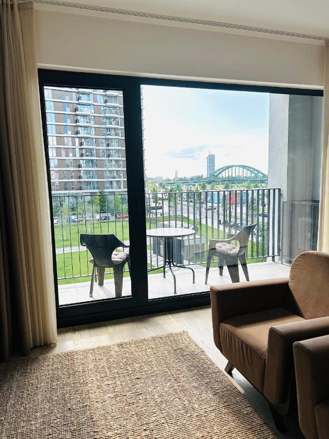 Luxury Waterfront View - BW Apartment River View Belgrad Exteriör bild