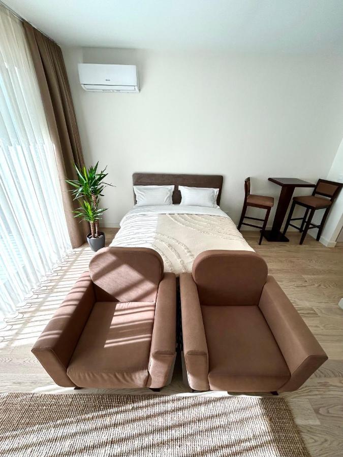 Luxury Waterfront View - BW Apartment River View Belgrad Exteriör bild